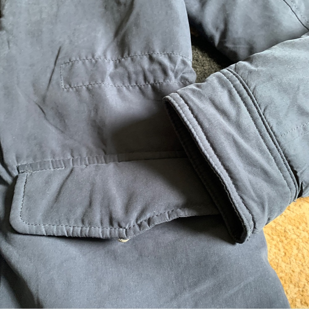 Abercrombie And Fitch Sherpa Trench Coat Jacket - image 3